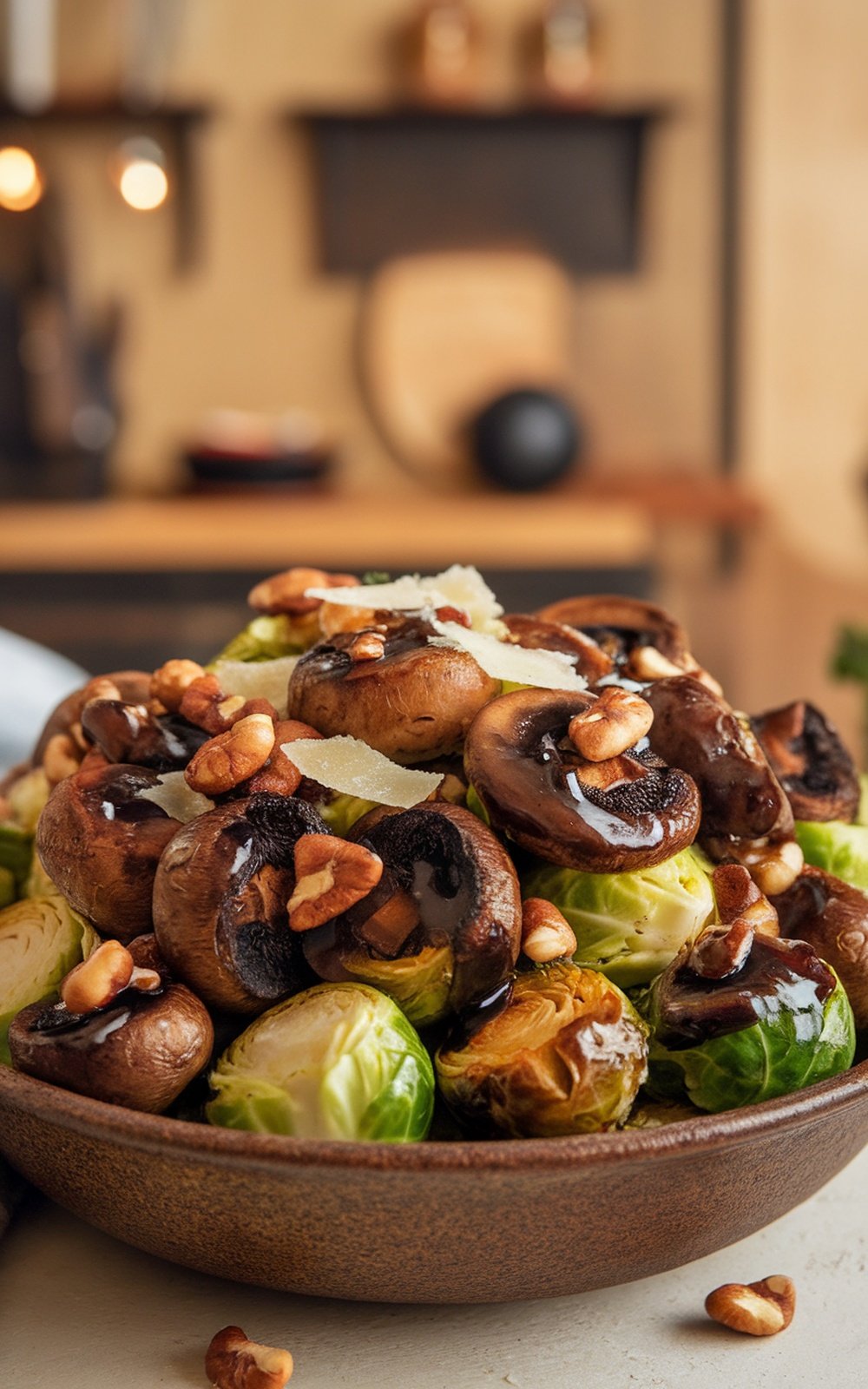 Delicious-Roasted-Brussels-Sprouts-and-Mushrooms