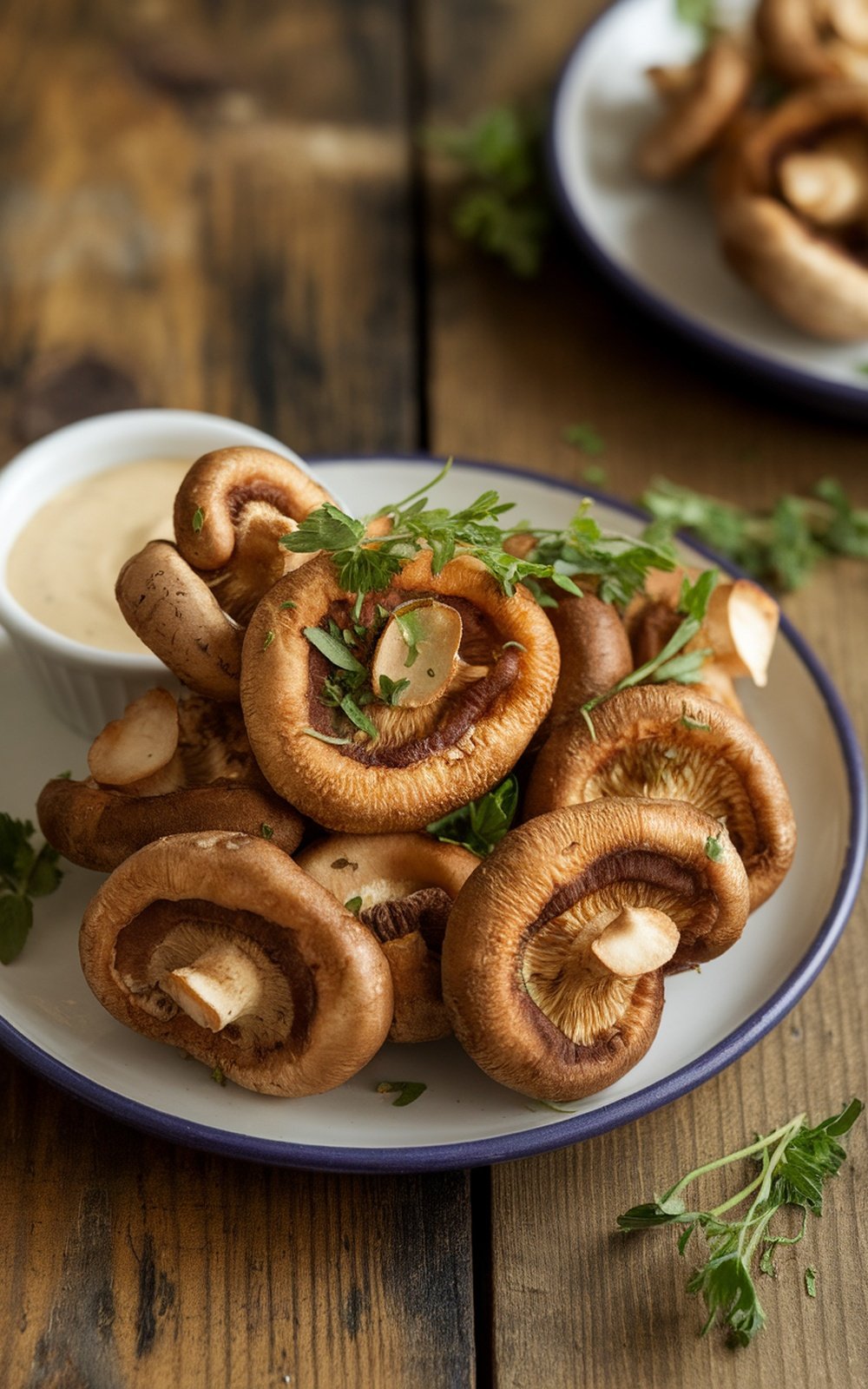 Easy-Air-Fried-Mushroom-Recipe