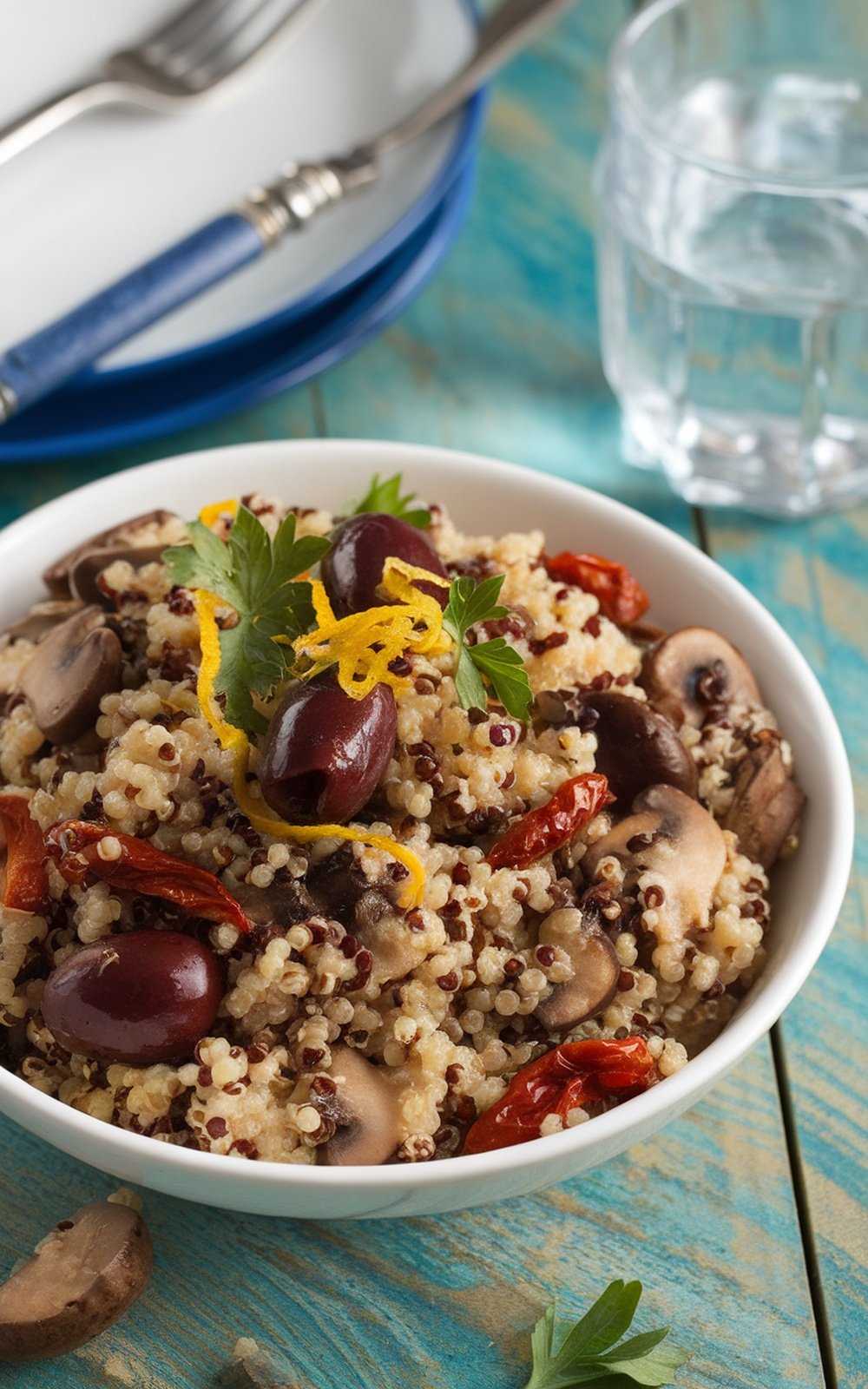 Healthy-Quinoa-and-Mushroom-Recipe-with-Mediterranean-Flavors