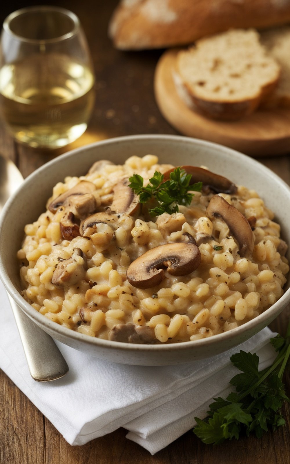 Creamy-Slow-Cooker-Mushroom-and-Barley-Risotto