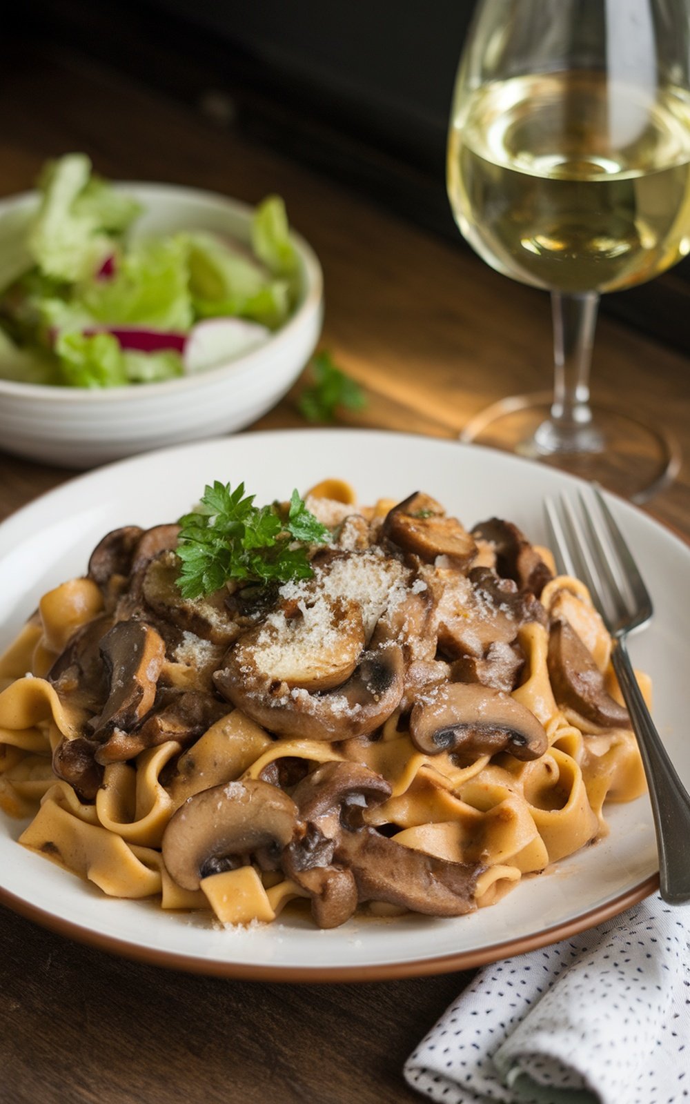 Delicious-Mushroom-Pappardelle-Recipe