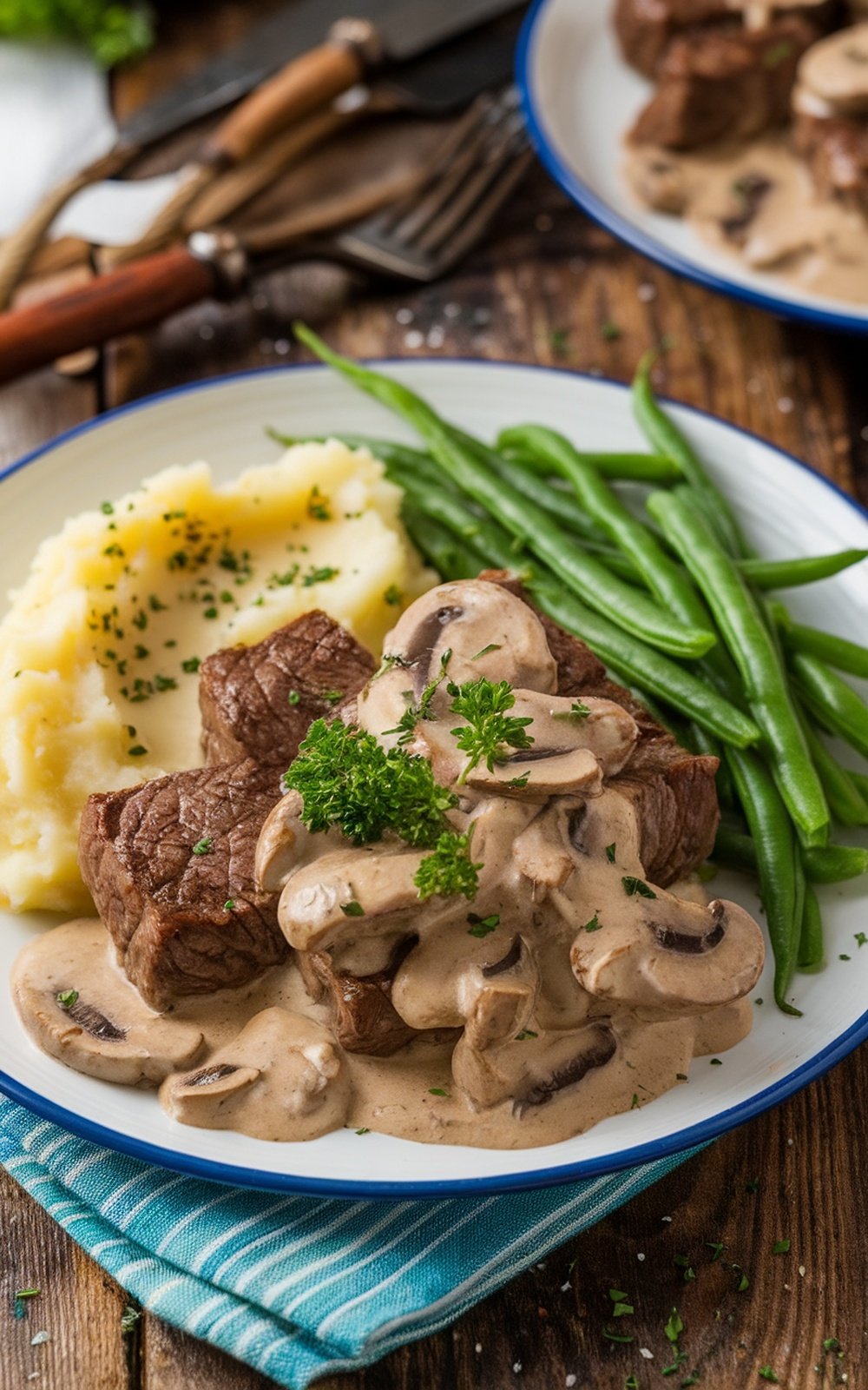 Easy-Cream-of-Mushroom-Cube-Steak-Recipe
