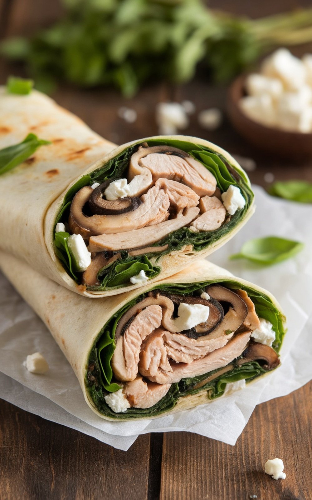 Healthy-Mediterranean-Chicken-Wrap-Recipe